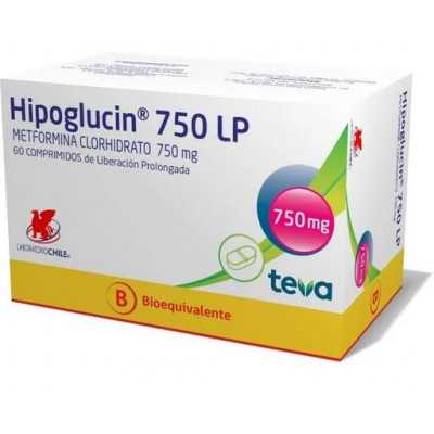 Hipoglucin LP 750mg x60com.