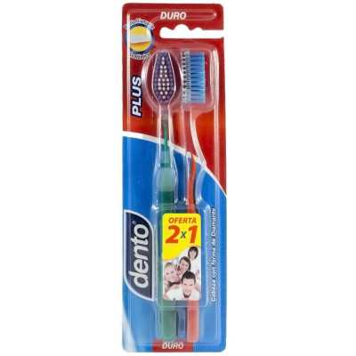 Dento Cepillo dental plus duro 2x1