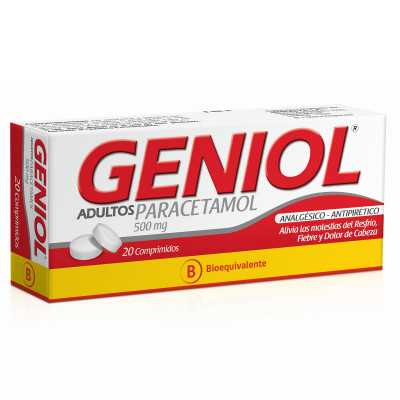 Geniol Adulto 500mg x20com