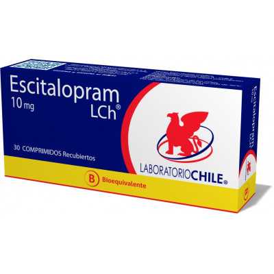 Escitalopram 10mg x30 (Chile)