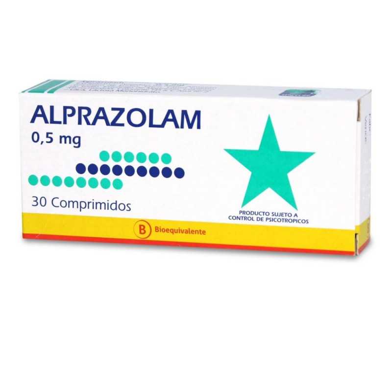 Alprazolam 0,5mg x30com. (Mintlab)