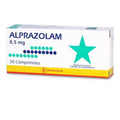 Alprazolam 0,5mg x30com. (Mintlab)