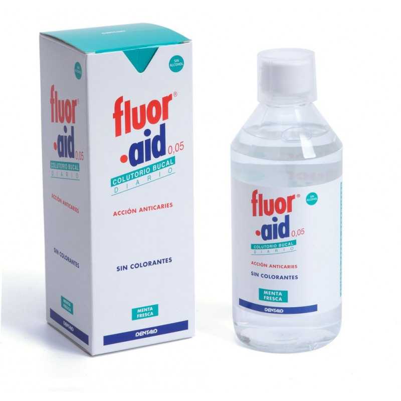 Fluor-aid 0,05% solucion anticaries 500ml