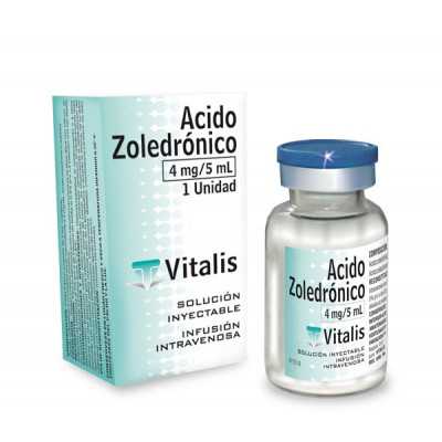 Acido Zoledronico 4mg/5ml solucion inyectable