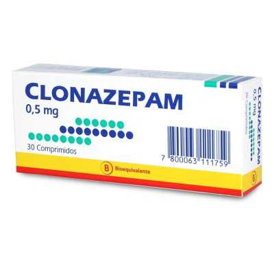 Clonazepam 0,5mg x30com. (Mintlab)