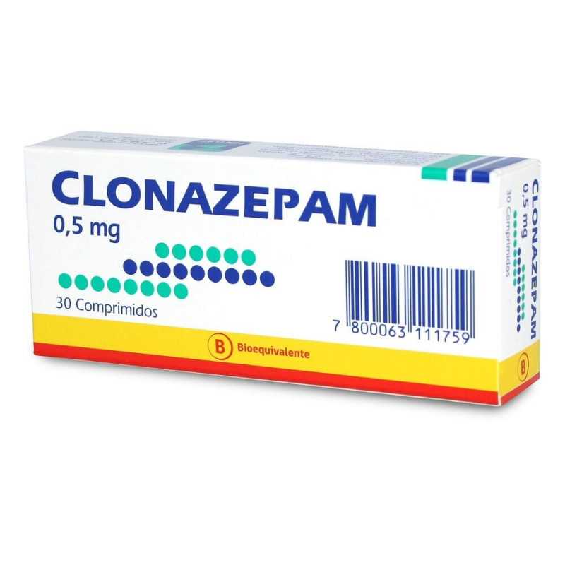 Clonazepam 0,5mg x30com. (Mintlab)