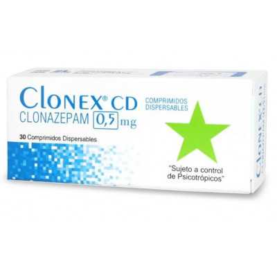 Clonex CD 0,5mg x30com.dis