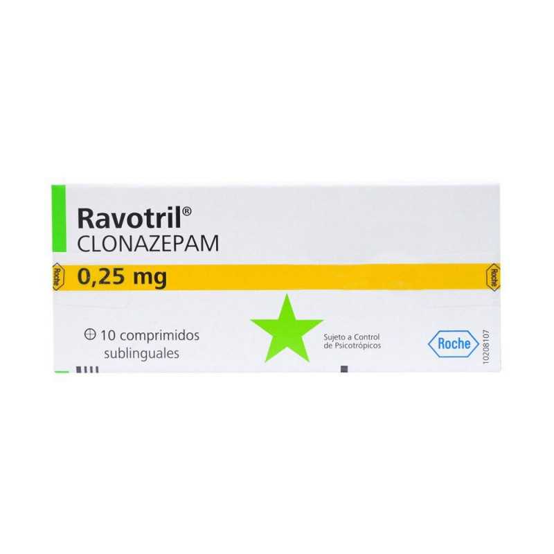 Ravotril 0,25mg Sublingual x10com