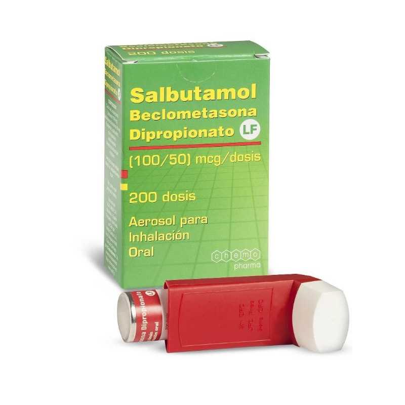 Salbutamol beclometasona inh. 200 dosis (Chemopharma)