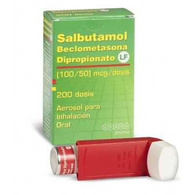 Salbutamol beclometasona inh. 200 dosis (Chemopharma)