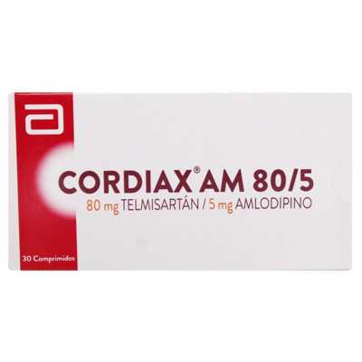 Cordiax AM 80/5mg x30com