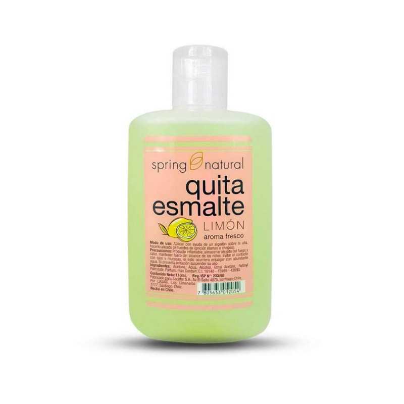 Spring Natural quita esmalte 110 ml limon