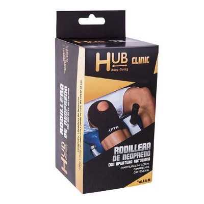Rodillera Hub neopreno con soporte rotula talla M