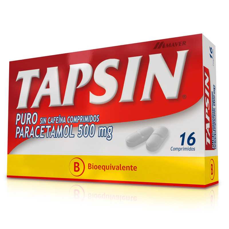 Tapsin SC puro 500mg x16com
