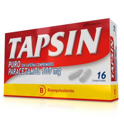 Tapsin SC puro 500mg x16com