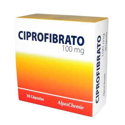 Ciprofibrato 100mg x30com. Alpes chemie (Cenabast)
