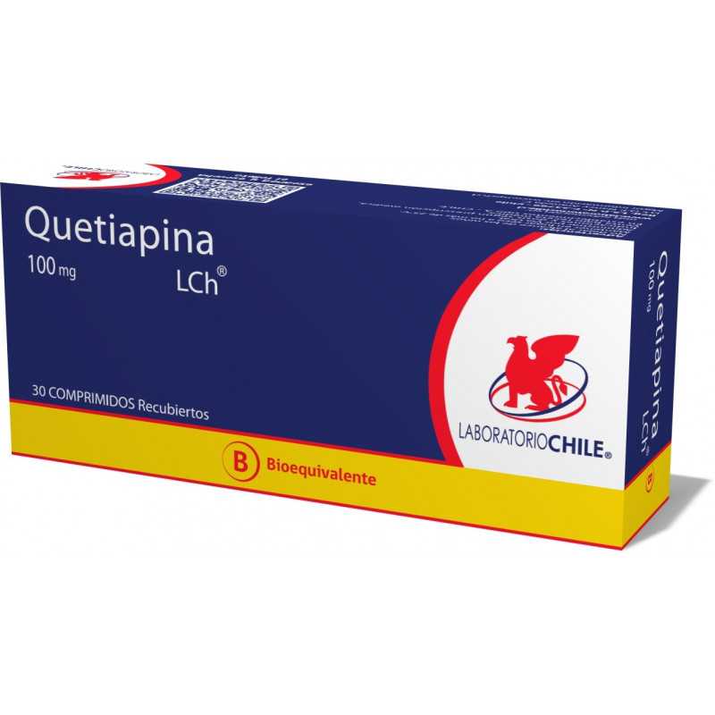 Quetiapina 100mg x30com. (Chile)