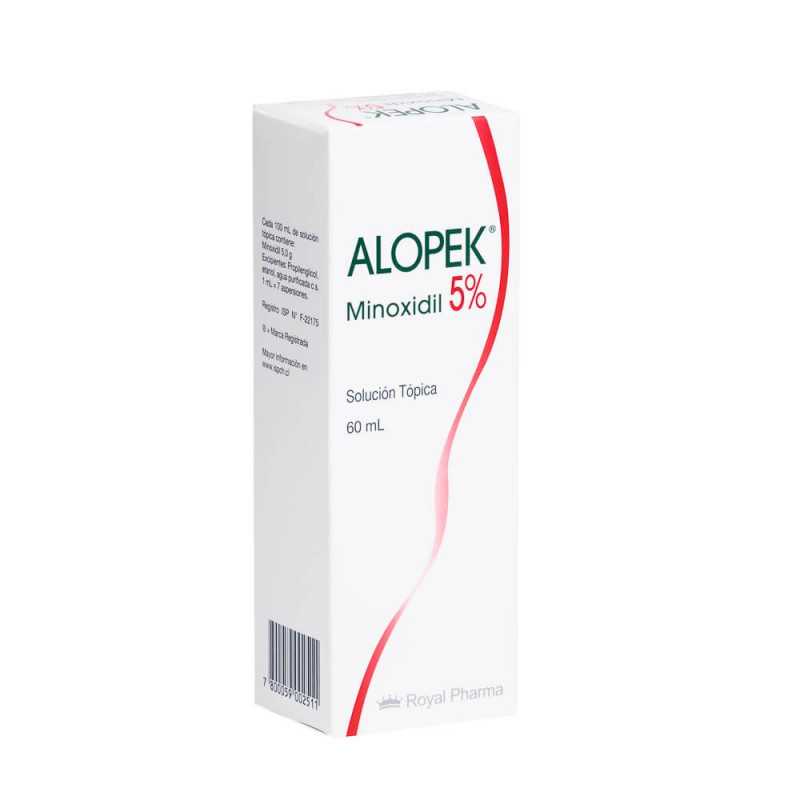 Alopek 5% solucion topica 60ml