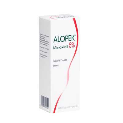 Alopek 5% solucion topica 60ml