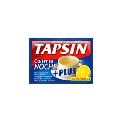 Tapsin Plus limonada noche x5g