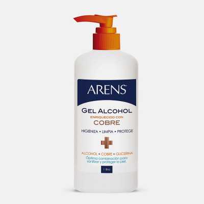 Arens Alcohol gel con cobre 1000ml
