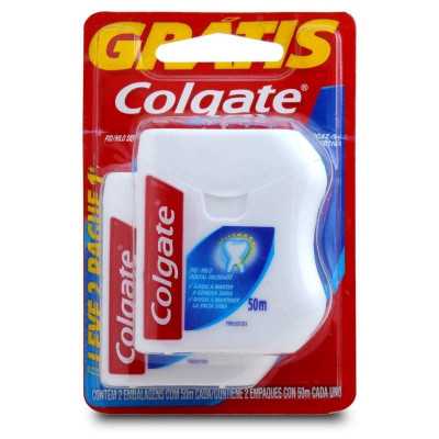 Colgate Hilo dental con cera 2x1