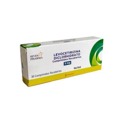 Levocetirizina 5mg x30com. (Sevenpharma)