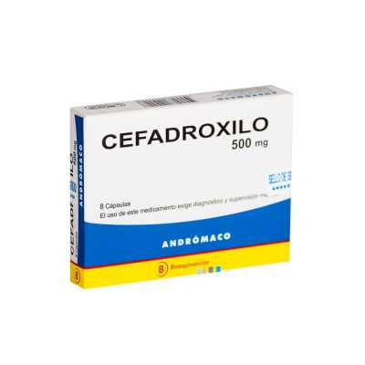 Cefadroxilo 500mg x8cap. (Andromaco)