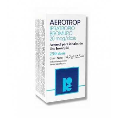 Aerotrop HFA 20mcg inhalador 250dosis