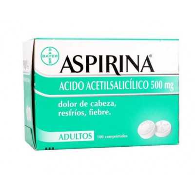 Aspirina 500mg caja x 100