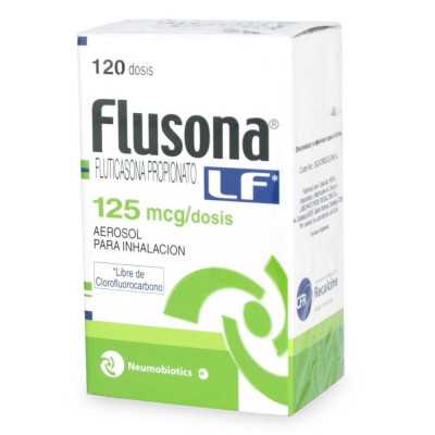 Flusona 125Mcg inhalador 120 dosis.
