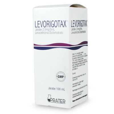 Levorigotax 2.5mg/5ml jarabe 100ml