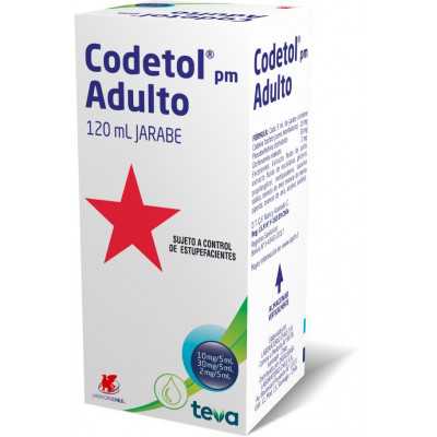 Codetol Pm adulto jarabe 120ml
