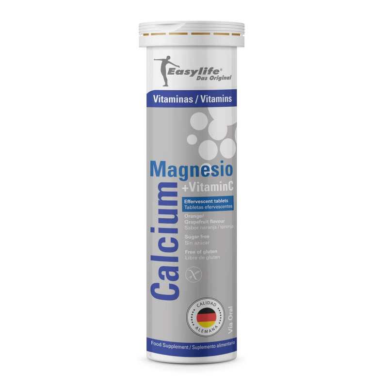 Calcio Magnesio Vitamina C Efervescente x20com (Easylife)