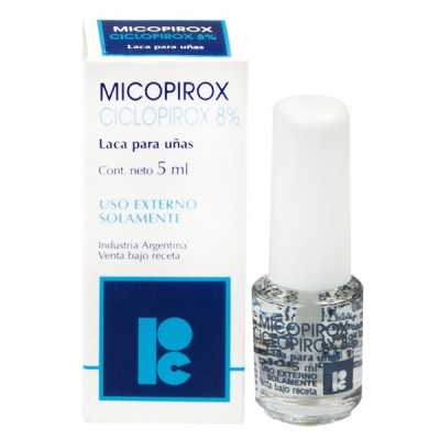 Micopirox Laca 8% x5ml