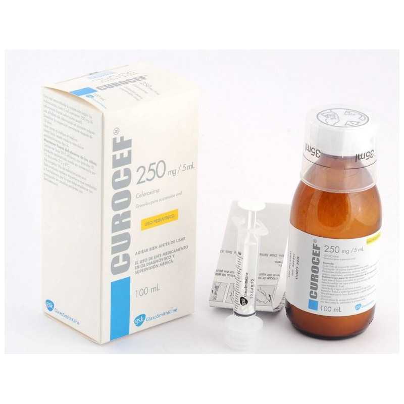 Curocef 250mg/5ml solucion oral 100ml (Cenabast)