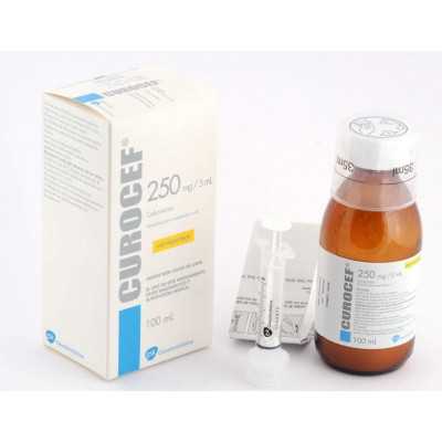 Curocef 250mg/5ml solucion oral 100ml (Cenabast)