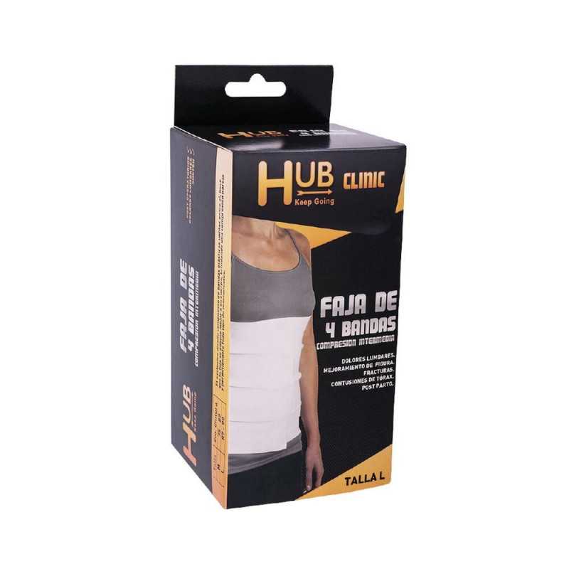 Faja Hub 4 bandas compresion intermedia talla L