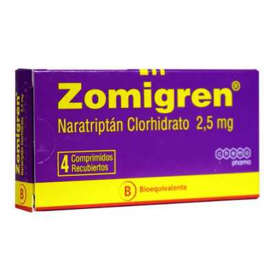 Zomigren 2,5mg x4com
