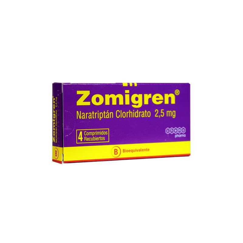 Zomigren 2,5mg x4com