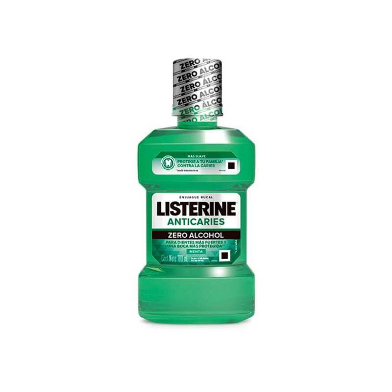 Listerine Enjuague bucal anticaries zero 180ml