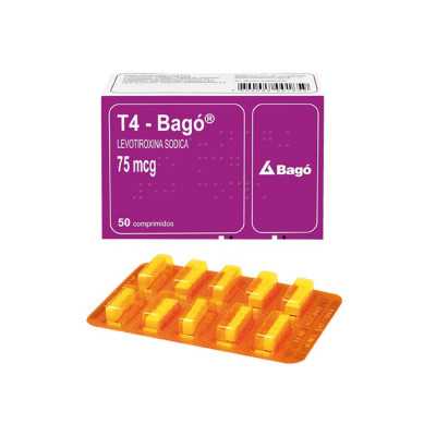 T4 Bago 75mcg x50com