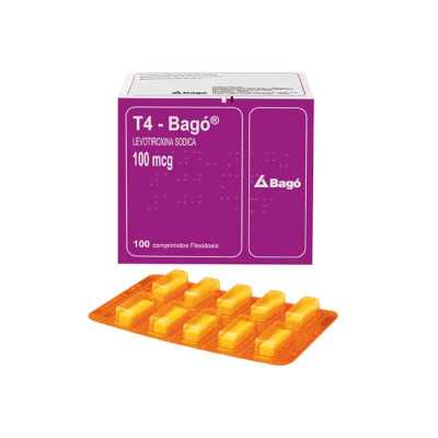 T4 Bago 100mcg x100com