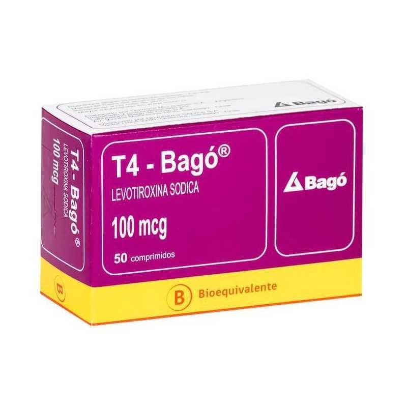 T4 Bago 100mcg x50com