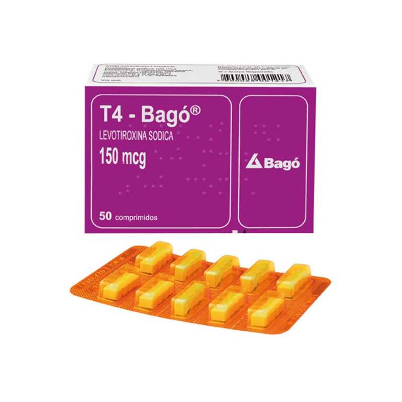 T4 Bago 150mcg x50com