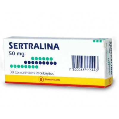 Sertralina 50mg x30com. (Mintlab)