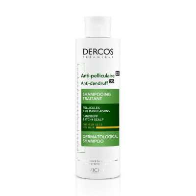 Dercos Shampoo anticaspa caspa seca 200ml