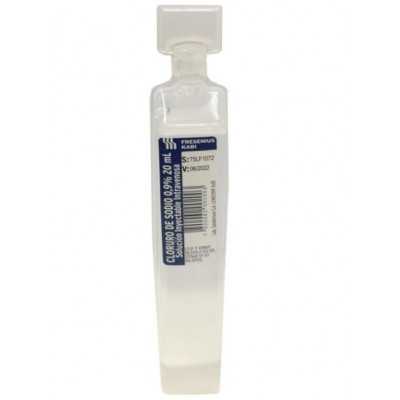 Cloruro de sodio 0,9% ampolla plastica 20ml (Fresenius Kabi)
