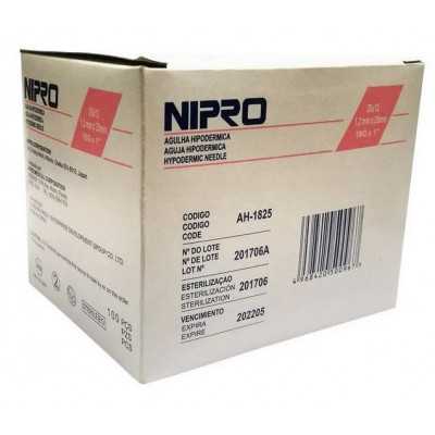 Aguja Hipodermica 18gx1" x100 (Nipro)