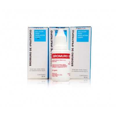 Bromuro de ipratropio solución para inhalación 0.025% x20ml